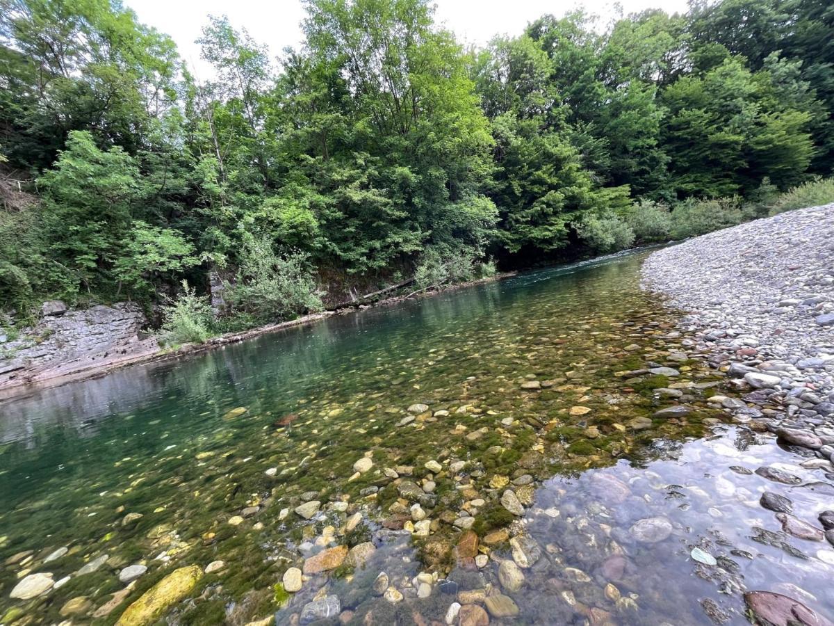 Riverside Villa Avo - Apartment Sara Spodnja Idrija Zewnętrze zdjęcie